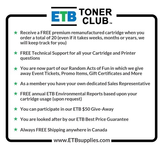 ETB Toner Club Infographic